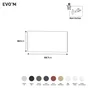 Porte battante SPACEO Evo'M Delhi Terracotta H.38,1 X L.59,7 cm