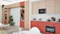 Porte battante SPACEO Evo'M Delhi Terracotta H.38,1 X L.59,7 cm
