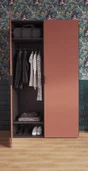 Porte battante SPACEO Evo'M Delhi Terracotta H.204,5 X L.59,7 cm