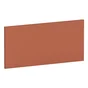 Façade extérieure de tiroir SPACEO Evo'M Delhi Terracotta H.38,1 X L.79,7 cm