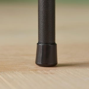 Lot de 8 embouts enveloppant plastique STANDERS noir 10mm