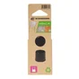 Lot de 4 embouts enveloppant plastique  STANDERS noir 22mm