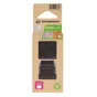 Lot de 4 embouts plastique STANDERS noir diam.30mm