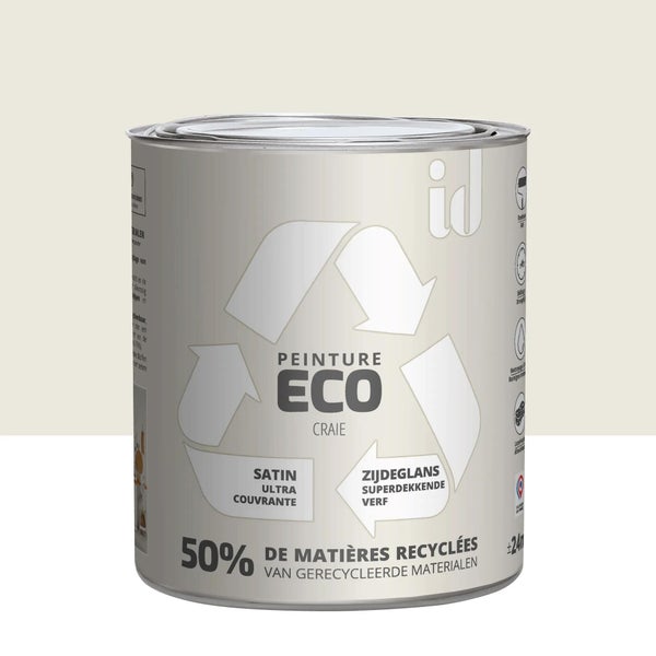 Peinture craie mur / plafond ID Eco satiné 2 l