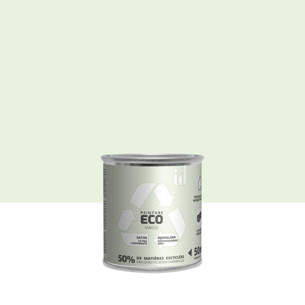 Testeur peinture amande mur / plafond ID satiné 0.05 l