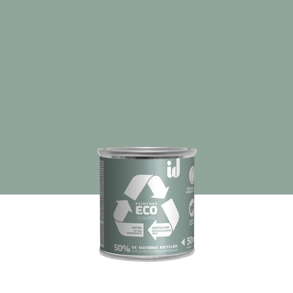 Testeur peinture eucalyptus mur / plafond ID satiné 0.05 l