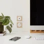 Prise avec terre affleurante avec usb c , à assembler Lumia, LEXMAN, blanc