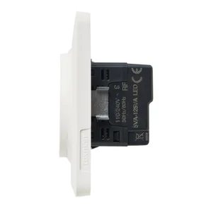 Interrupteur option variateur connecté, LEXMAN Lumia, blanc, compatible ENKI