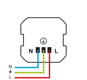Sortie de câble connectée, LEXMAN Lumia, blanc, compatible ENKI