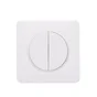 Double interrupteur va-et-vient complet, LEXMAN Lumia, blanc