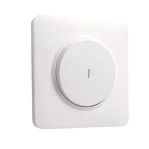 Poussoir à voyant, lumineux complet, LEXMAN Lumia, blanc