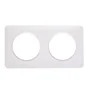 Plaque double Lumia, LEXMAN, blanc