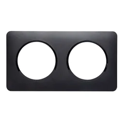 Plaque double Lumia, LEXMAN, black