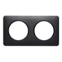 Plaque double Lumia, LEXMAN, black