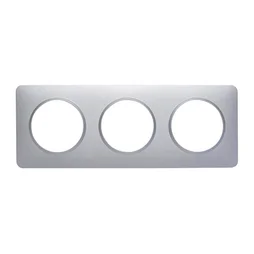Plaque triple Lumia, LEXMAN, silver