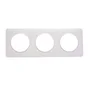 Plaque triple Lumia, LEXMAN, blanc