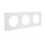Plaque triple Lumia, LEXMAN, blanc