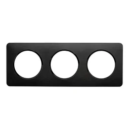 Plaque triple Lumia, LEXMAN, black