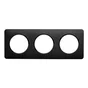 Plaque triple Lumia, LEXMAN, black