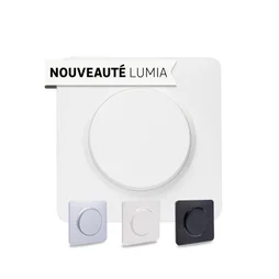 Interrupteur va-et-vient complet, LEXMAN Lumia, blanc