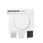 Interrupteur va-et-vient complet, LEXMAN Lumia, blanc