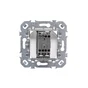 Interrupteur va-et-vient complet, LEXMAN Lumia, black