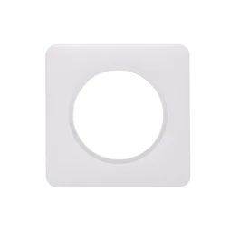 Plaque simple Lumia, LEXMAN, blanc