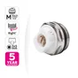 Purgeur d'air manuel 1/2 (15/21 MM) chrome avec joint inegre EQUATION