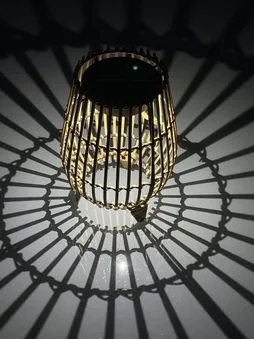 Lampe solaire Elvira marron WATT & HOME