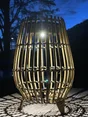 Lampe solaire Elvira marron WATT & HOME