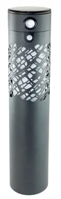 Balise avec détecteur solaire Allegra Eclairage 360° 250 Lumen gris WATT & HOME