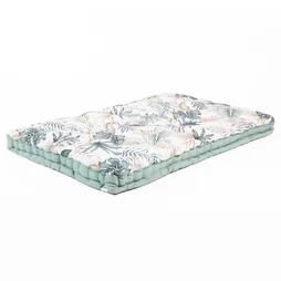 Matelas de sol coton imprime 80x120x12cm pondichery