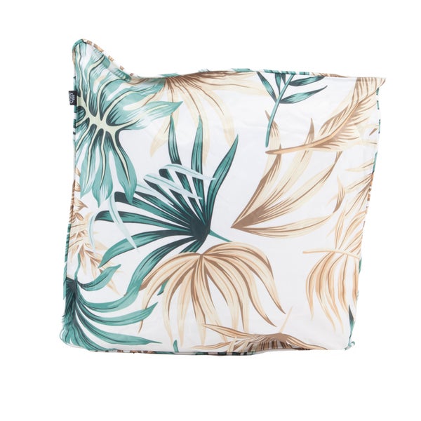 Coussin deperlant imprime 45x45cm pondichery