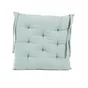 Galette de chaise coton 40x40cm pondichery
