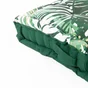 Coussin de sol coton imprime 60x60x12cm jungle forest