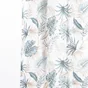 Rideau tamisant coton imprime 140x240cm pondichery