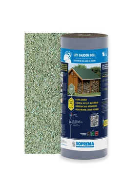 Bardeau rouleau bitume adhesif vert 0.5x5m SOPREMA®