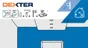 Kit d'outils mur lisse ou plafond 180mm, DEXTER