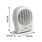 Radiateur soufflant electrique EQUATION Flag 4 2000 W