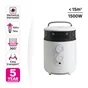 Soufflant ceramique mobile electrique EQUATION Huggy 1500 W