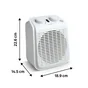 Radiateur soufflant salle de bain mobile électrique EQUATION Five 2000 W