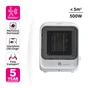 Soufflant ceramique mobile electrique Tim, EQUATION, 500 W