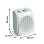 Radiateur soufflant salle de bain mobile électrique EQUATION Five 2000 W