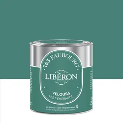 Peinture vert emeraude multisupport 163 faubourg LIBÉRON velours 0.5 l