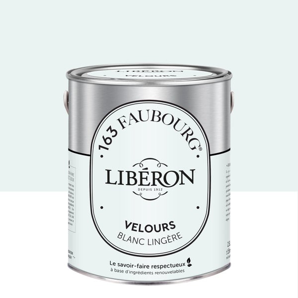 Peinture blanc lingère multisupport 163 faubourg LIBÉRON velours 2.5 l