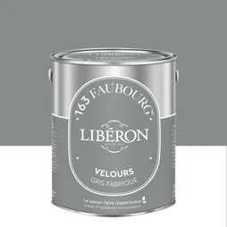 Peinture gris fabrique multisupport 163 faubourg LIBÉRON velours 2.5 l