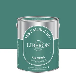 Peinture vert emeraude multisupport 163 faubourg LIBÉRON velours 2.5 l