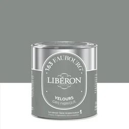 Peinture gris fabrique multisupport 163 faubourg LIBÉRON velours 0.5 l