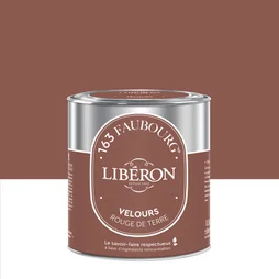 Peinture rouge de terre multisupport 163 faubourg LIBÉRON velours 0.5 l