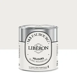 Peinture blanc mousseline multisupport 163 faubourg LIBÉRON velours 0.5 l